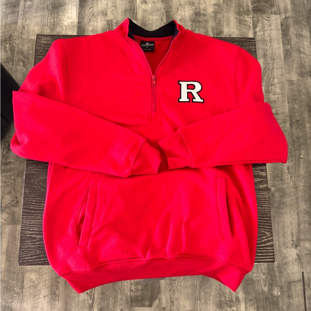 RUTGERS ADULT S QUARTER ZIP